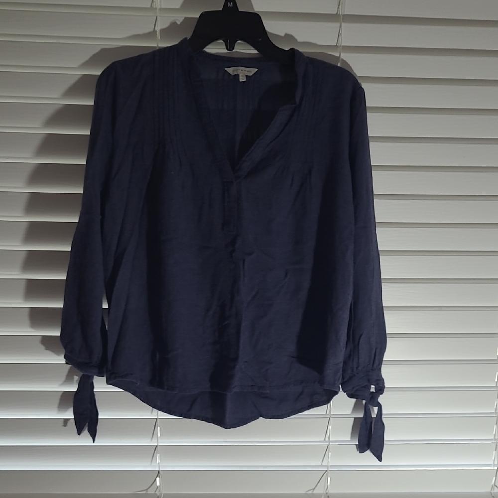 Women's Navy Blouse